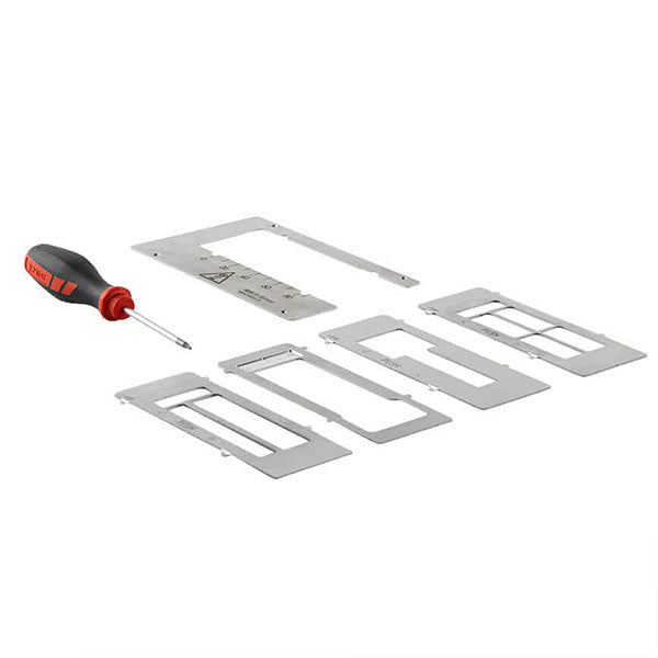 4pcs set - Application metal templates